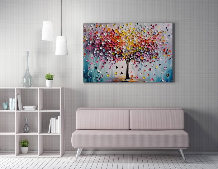 Wallity WY347 Cuadro decorativo en lienzo de 50 x 70 cm Wallity WY347 Cuadro decorativo en lienzo de 50 x 70 cm